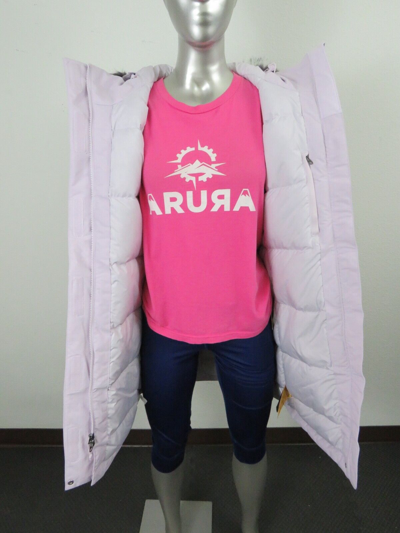 Pre-owned The North Face Womens  Arctic Parka Down Waterproof Warm Winter Jacket Lavender In White