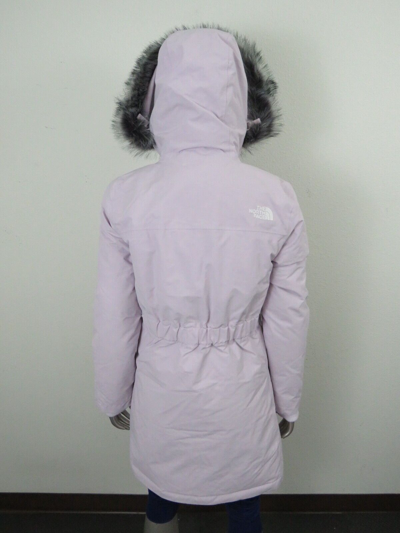 Pre-owned The North Face Womens  Arctic Parka Down Waterproof Warm Winter Jacket Lavender In White