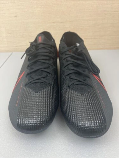 Pre-owned Nike Mercurial Vapor 13 Elite Fg Men Soccer Shoes, Black/red, Aq4176-060, Sz 8