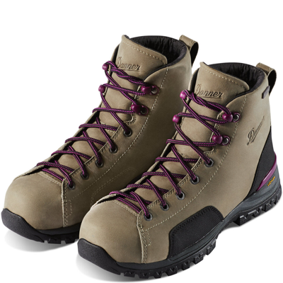 Pre-owned Danner ® Stronghold Women's Sizing 5" Gray Composite Toe (nmt) Work Boots 16717