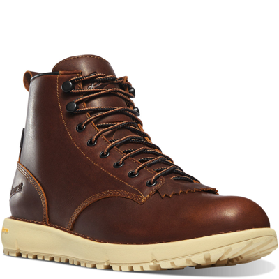 Pre-owned Danner 34651 Men's Logger 917 Gtx 6" Monk's Robe Waterproof Chukka Boots Shoes