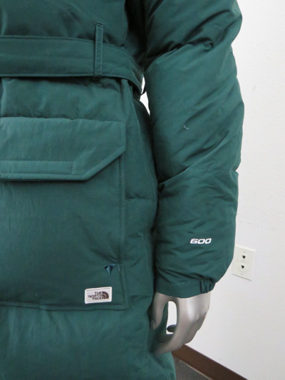 Pre-owned The North Face Womens  Tnf Sierra Down Long Parka Warm Winter Jacket - Ponderosa In Ponderosa Green