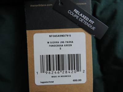Pre-owned The North Face Womens  Tnf Sierra Down Long Parka Warm Winter Jacket - Ponderosa In Ponderosa Green