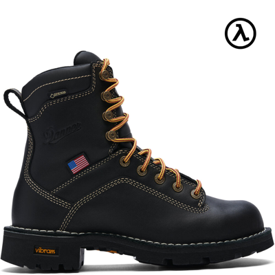 Pre-owned Danner ® Quarry Usa Women's Sizing Black Work Boots 17323 - All Sizes -