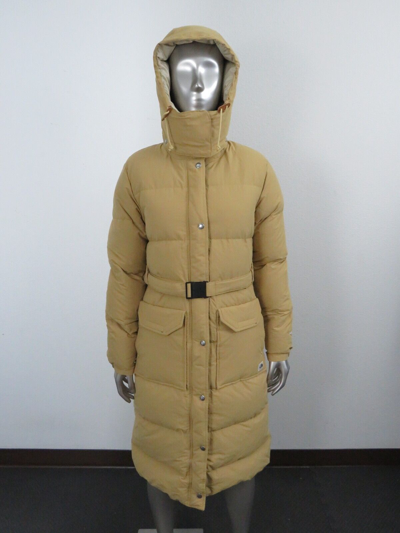 Pre-owned The North Face Womens  Tnf Sierra Down Long Parka Warm Winter Jacket Antelope Tan In Brown