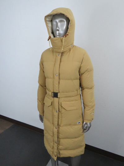 Pre-owned The North Face Womens  Tnf Sierra Down Long Parka Warm Winter Jacket Antelope Tan In Brown