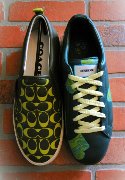 Pre-owned Coach Skate Appleofyoureyes Green 1$t Sneakers Ca283 Sold Out $exy Solemate Shoe
