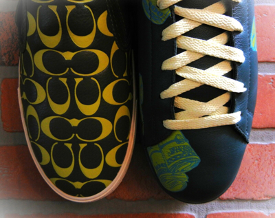 Pre-owned Coach Skate Appleofyoureyes Green 1$t Sneakers Ca283 Sold Out $exy Solemate Shoe