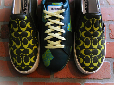 Pre-owned Coach Skate Appleofyoureyes Green 1$t Sneakers Ca283 Sold Out $exy Solemate Shoe
