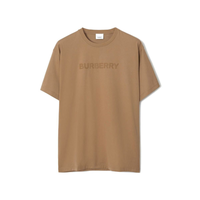 Shop Burberry T-shirts & Tops In Camel