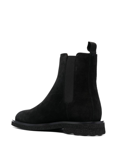 Off-white Off White Boots Black In Black Blac