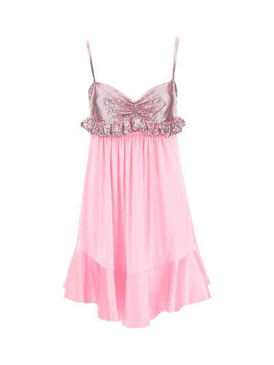 Shop Rabanne Paco  Dresses In Pink