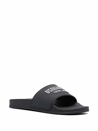 Shop Dsquared2 Sandals In Nero