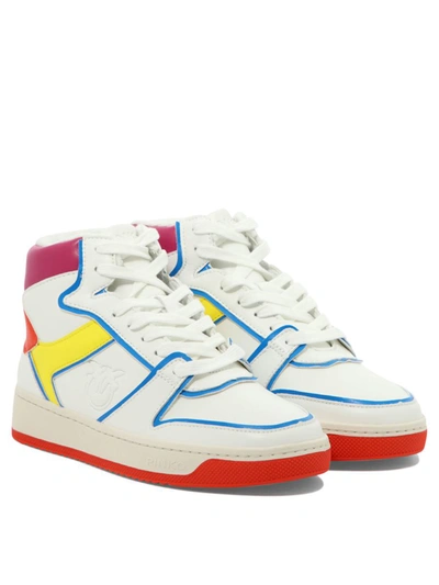 Shop Pinko "adele" Sneakers In White