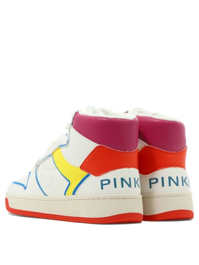 Shop Pinko "adele" Sneakers In White