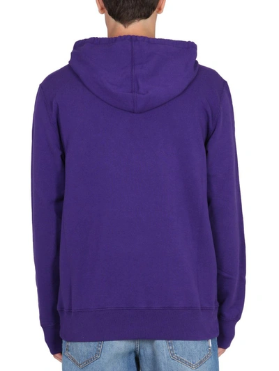 Shop Golden Goose "alighiero" Sweatshirt In Purple