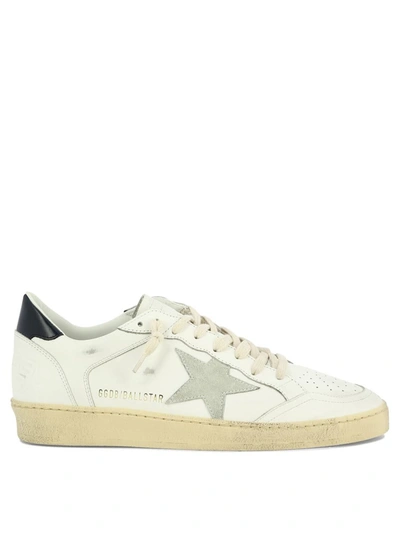 Shop Golden Goose "ball Star Double Quarter" Sneakers In White