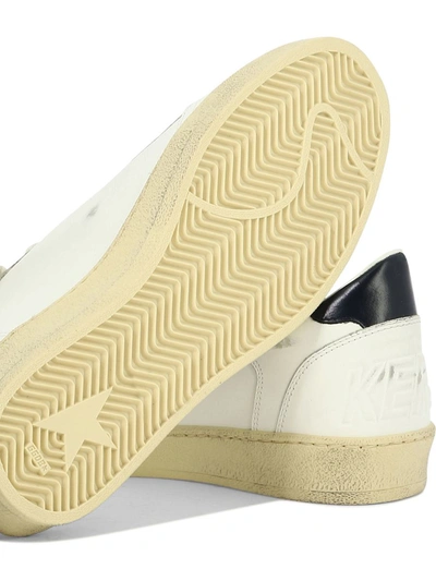 Shop Golden Goose "ball Star Double Quarter" Sneakers In White