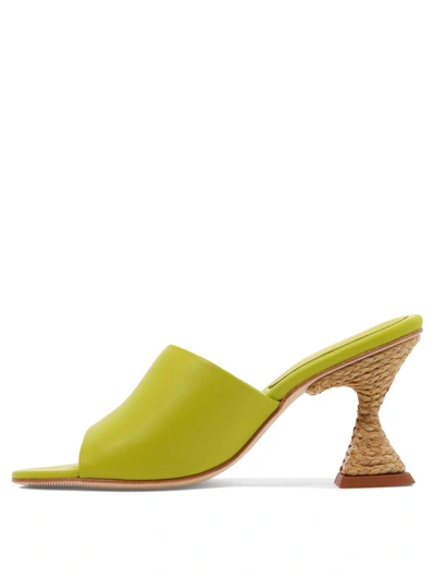 Shop Paloma Barceló "brigite" Sandals In Green