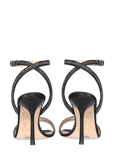 Shop Leonie Hanne X Liu Jo "camelia" Sandals In Black