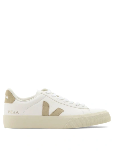 Shop Veja "campo Chromefree" Sneakers In White