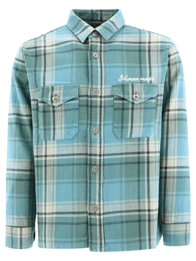 Checked Overshirt In Blue