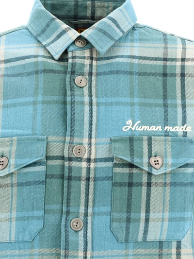 Checked Overshirt In Blue