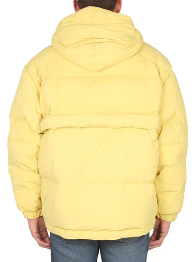 Shop K-way "clauden 2.1 Amiable" Padded Jacket In Yellow