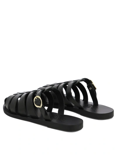 Shop Ancient Greek Sandals "cosmia" Sandals In Black
