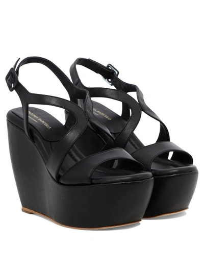 Shop Paloma Barceló "creta" Sandals In Black