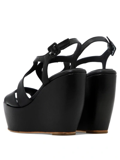 Shop Paloma Barceló "creta" Sandals In Black