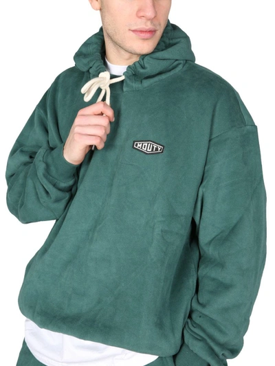 Shop Mouty "dallas" Sweatshirt In Green