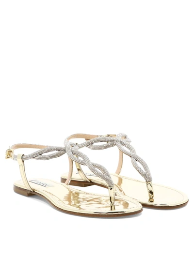 Shop Ninalilou "elisa 111" Sandals In Gold