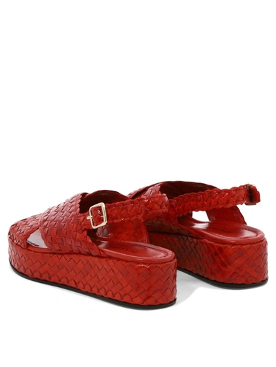 Shop Pons Quintana "forli" Sandals In Red