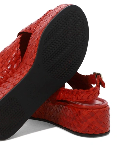 Shop Pons Quintana "forli" Sandals In Red