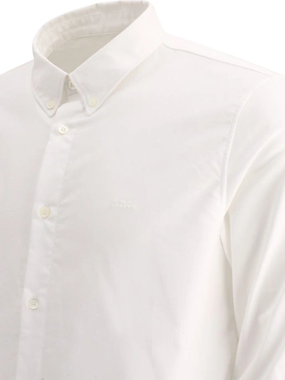 Shop Apc A.p.c. "greg" Shirt In White
