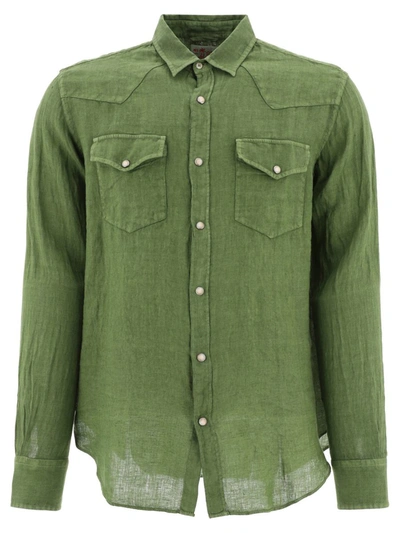 Shop Mc2 Saint Barth "greg" Shirt In Green