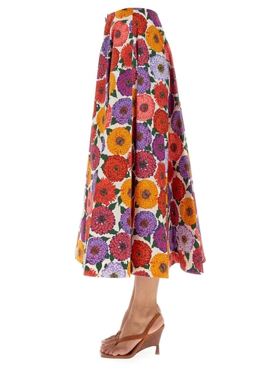 Shop La Doublej "holiday" Skirt In Multicolor