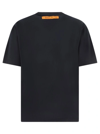 Shop Heron Preston "hpny" Embroidered T-shirt In Black