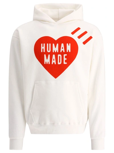 Human Made Sweat Hoodie #1 In White | ModeSens