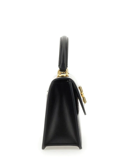 NIB OFF-WHITE C/O VIRGIL ABLOH Black Leather New 1.4 Jitney Bag Size OS  $1240