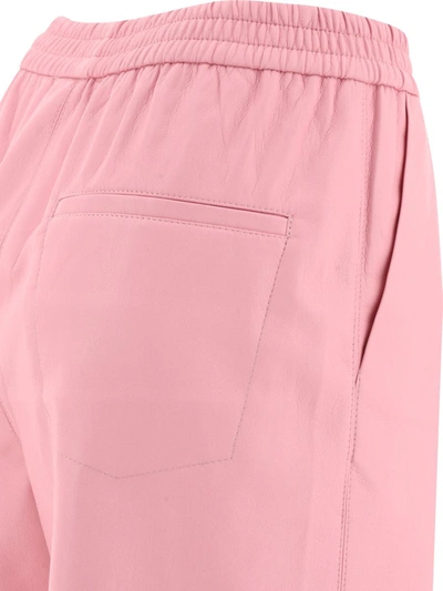 Shop Nanushka "lorca" Trousers In Pink