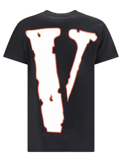 Shop Vlone "murder Business Youngboy Nba X " T-shirt In Black