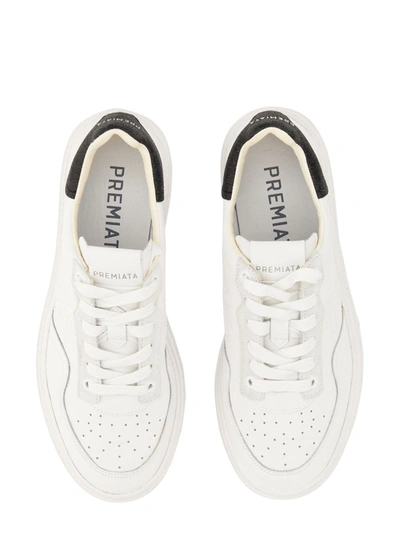 Shop Premiata "quinn-d" Sneaker In White