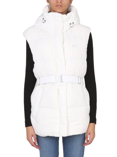 Shop Canada Goose "rayla" Jacket In White