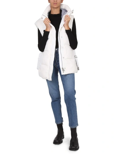 Shop Canada Goose "rayla" Jacket In White