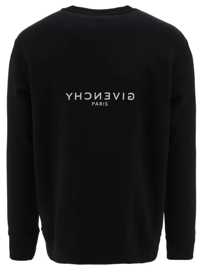 Shop Givenchy "reverse" Sweatshirt In Black