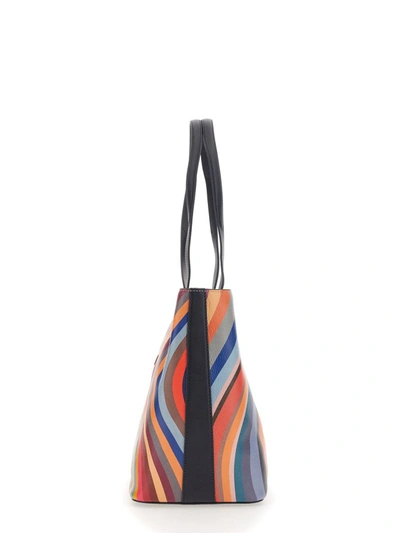 Shop Paul Smith "swirl" Tote Bag In Multicolor