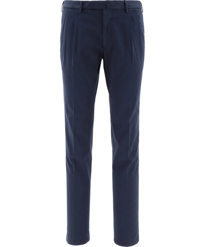 Shop Biagio Santaniello "t-evo" Tailored Pants In Blue