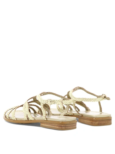 Shop Pons Quintana "tina" Sandals In Gold